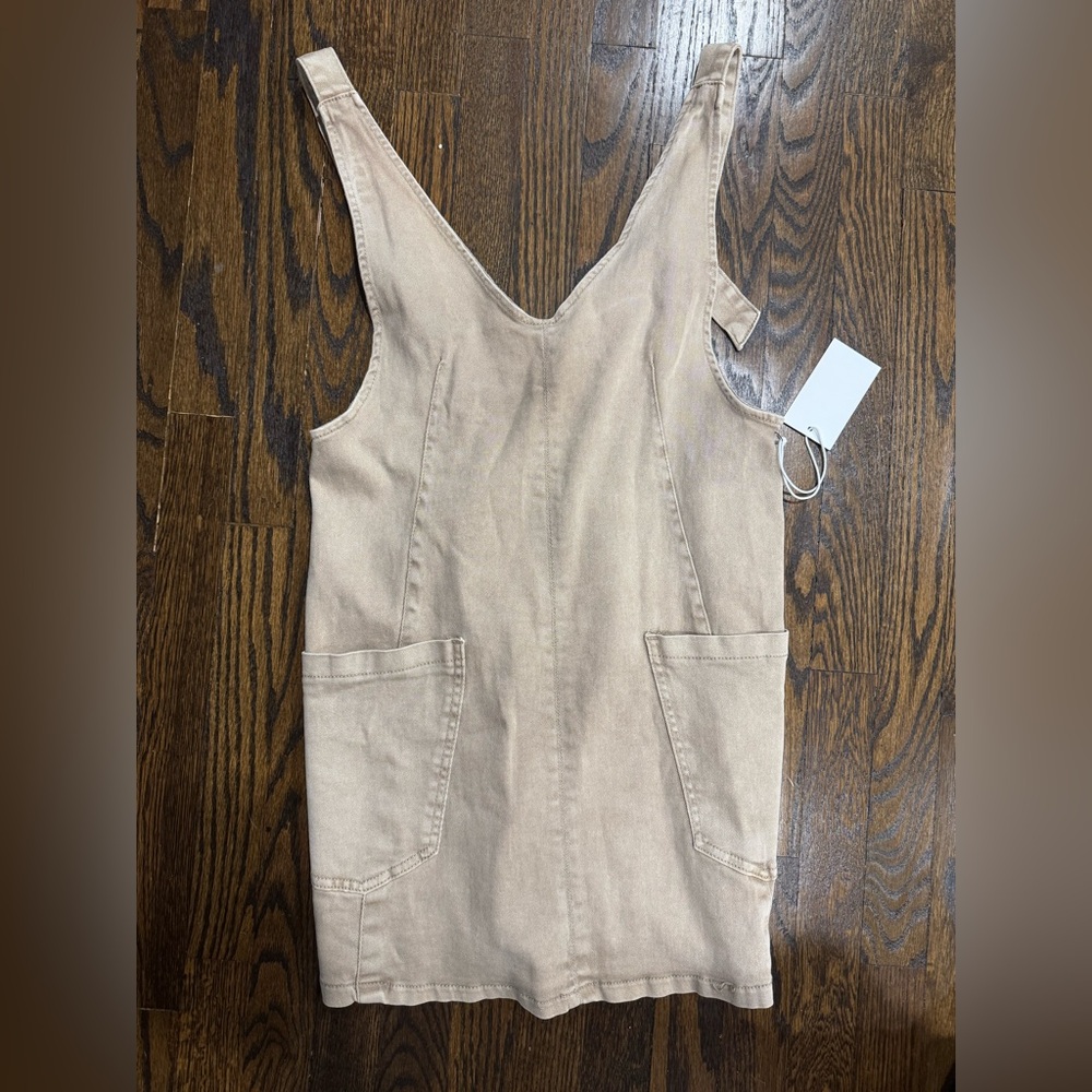 Zenana Overall Dress - Picture 2 of 4